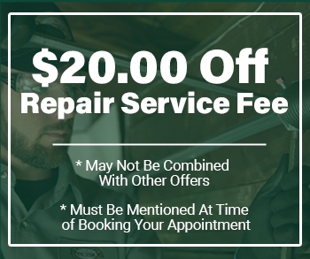 20 Dollars Off Repair Service Fee